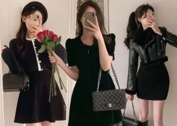 Gợi ý lên đồ tông đen quyến rũ khi dự tiệc cuối năm