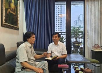  Ông Đinh Thái Quang làm việc với Chủ tich Hiệp hội Thiết kế mẫu và Sáng tạo mỹ thuật Việt Nam